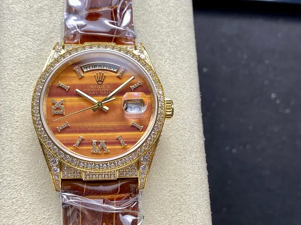 Rolex Datejust 36, 36 mm, or rose tone, reference JL-DAT-9752