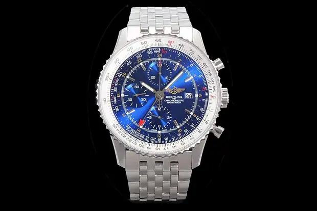 Breitling Breitling, 42 mm, bleu nuit tone, reference JL-BRE-5492