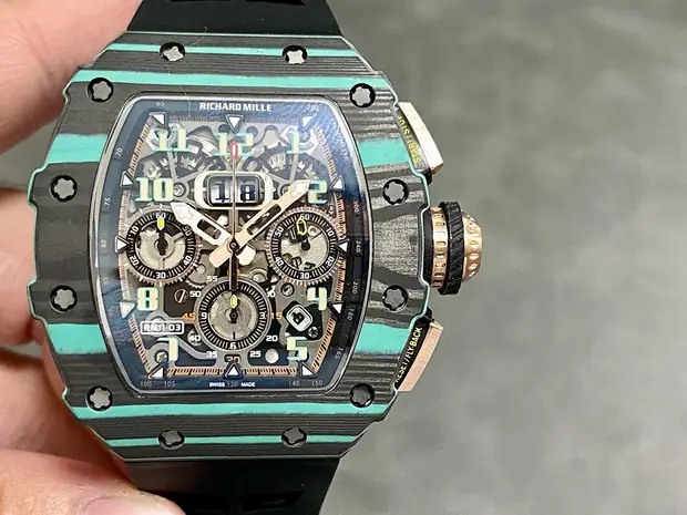 Richard Mille Richard Mille, 50 mm, graphite tone, reference JL-RIC-9350
