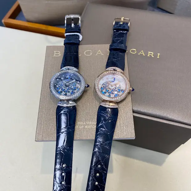 Bulgari Bulgari, 41 mm, silver sunray tone, reference JL-BUL-6721