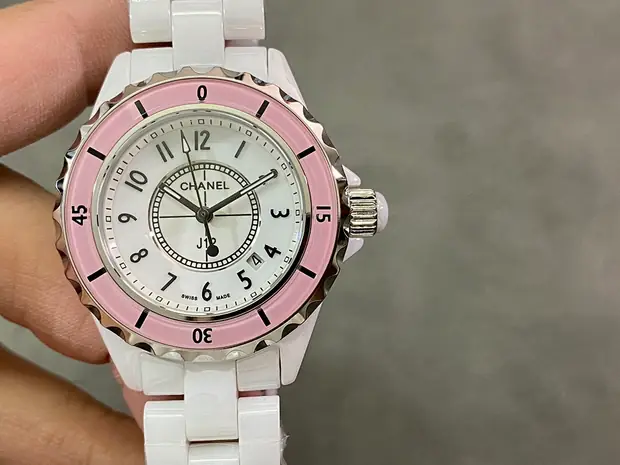 Chanel Chanel, 33 mm, silver sunray tone, reference JL-CHA-6866