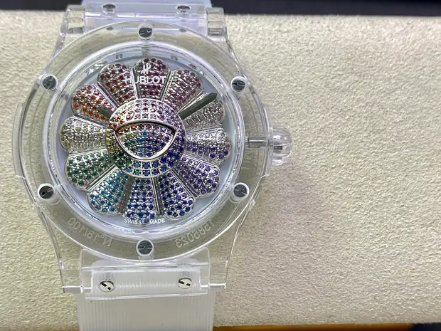 Hublot Hublot, 45 mm, silver sunray tone, reference JL-HUB-6125
