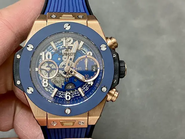 Hublot Hublot, 45 mm, silver sunray tone, reference JL-HUB-5852