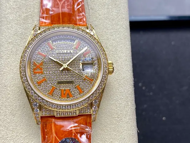 Rolex Datejust 36, 36 mm, or rose tone, reference JL-DAT-6739