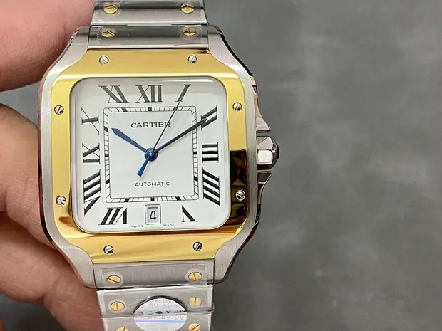 Cartier Cartier, 40 mm, silver sunray tone, reference JL-CAR-4221