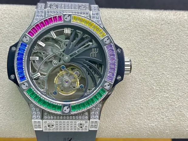 Hublot Hublot, 42 mm, turquoise tone, reference JL-HUB-6506