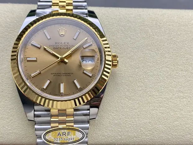 Rolex Datejust 41, 41 mm, champagne tone, reference JL-DAT-4134