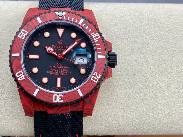 Rolex Submariner, 40 mm, bordeaux tone, reference JL-SUB-5258