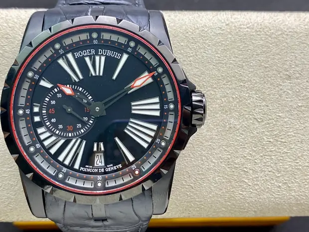 Roger Dubuis Roger Dubuis, 42 mm, silver sunray tone, reference JL-ROG-6565
