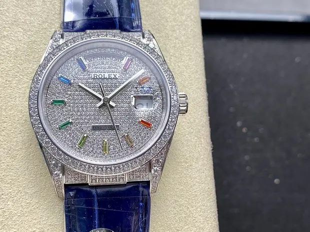 Rolex Datejust 36, 36 mm, silver sunray tone, reference JL-DAT-6845