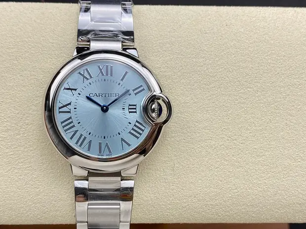 Cartier Cartier, 40 mm, silver sunray tone, reference JL-CAR-6135