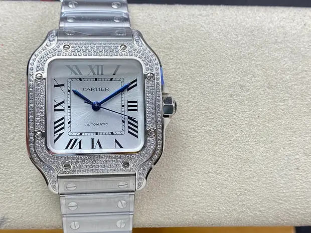 Cartier Cartier, 35 mm, silver sunray tone, reference JL-CAR-3145