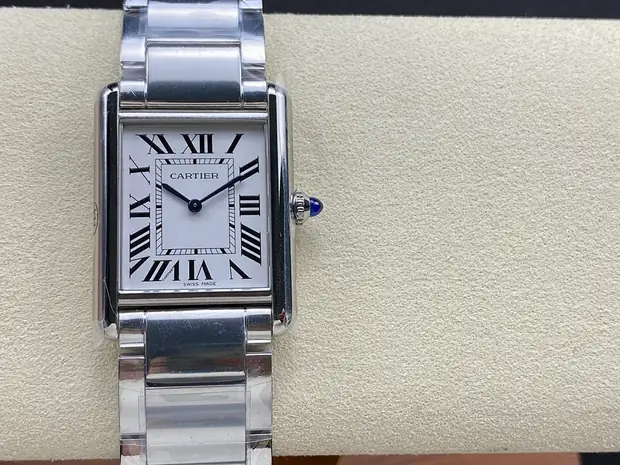 Cartier Cartier, 40 mm, silver sunray tone, reference JL-CAR-1698