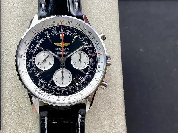 Breitling Breitling, 43 mm, silver sunray tone, reference JL-BRE-7829