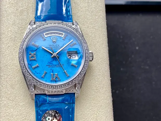 Rolex Datejust 36, 36 mm, bleu glacier tone, reference JL-DAT-2199