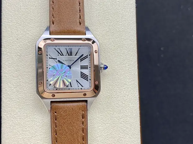 Cartier Cartier, 40 mm, silver sunray tone, reference JL-CAR-4544