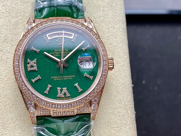 Rolex Datejust 36, 36 mm, turquoise tone, reference JL-DAT-9210