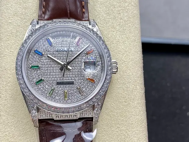 Rolex Datejust 36, 36 mm, silver sunray tone, reference JL-DAT-2368