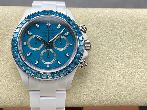 Rolex Cosmograph Daytona, 40 mm, turquoise tone, reference JL-COS-7174