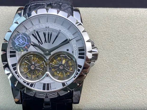 Roger Dubuis Roger Dubuis, 45 mm, silver sunray tone, reference JL-ROG-3939