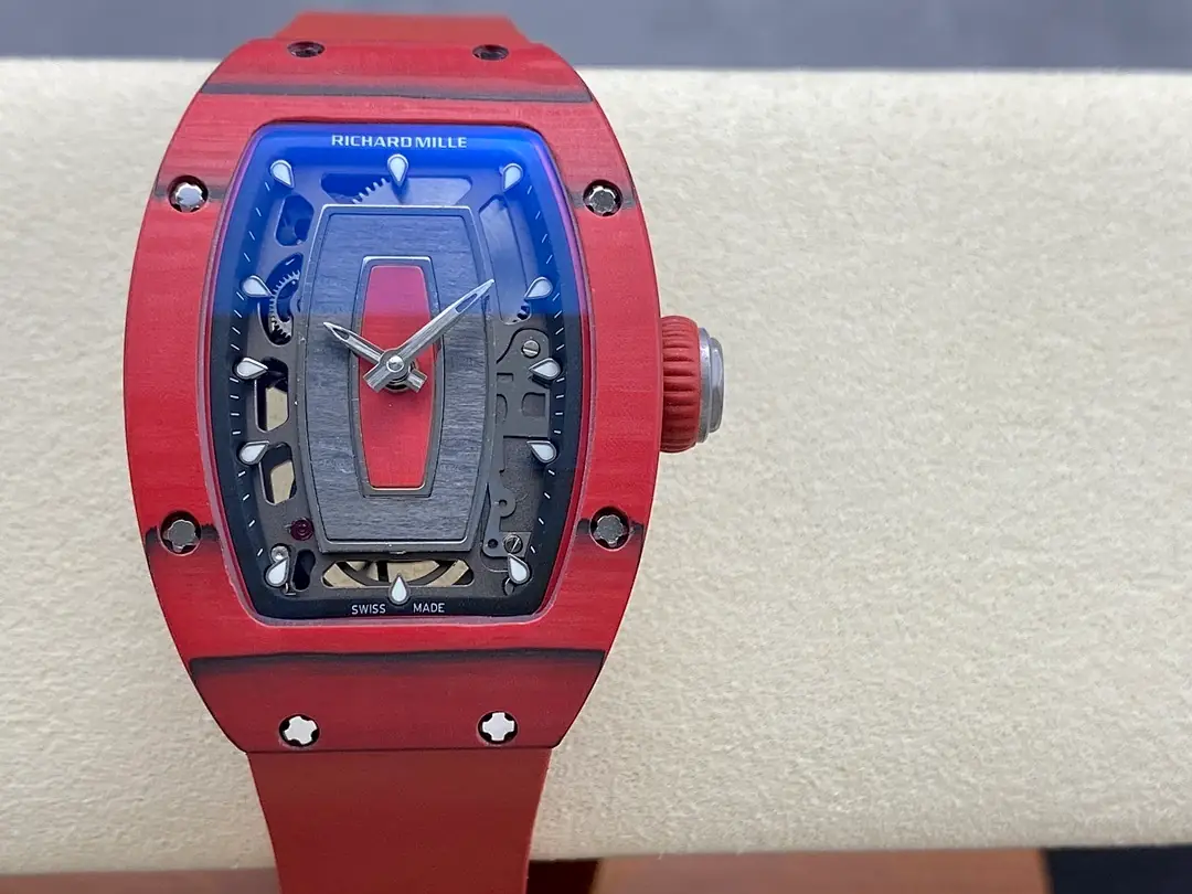 Richard Mille Richard Mille, 50 mm, bordeaux tone, reference JL-RIC-7935