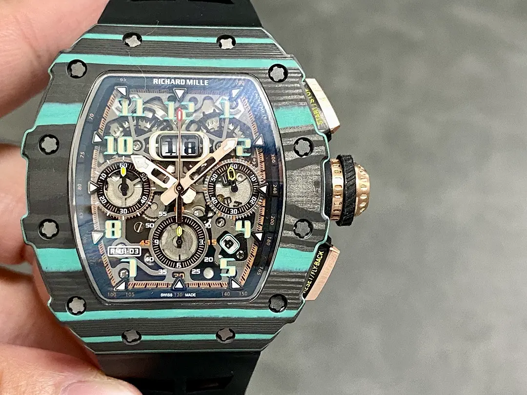 Richard Mille Richard Mille, 50 mm, graphite tone, reference JL-RIC-9350