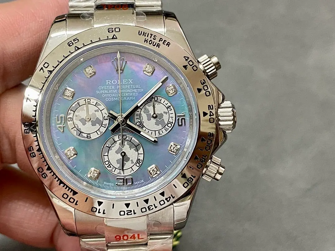 Rolex Cosmograph Daytona, 40 mm, silver sunray tone, reference JL-COS-6413