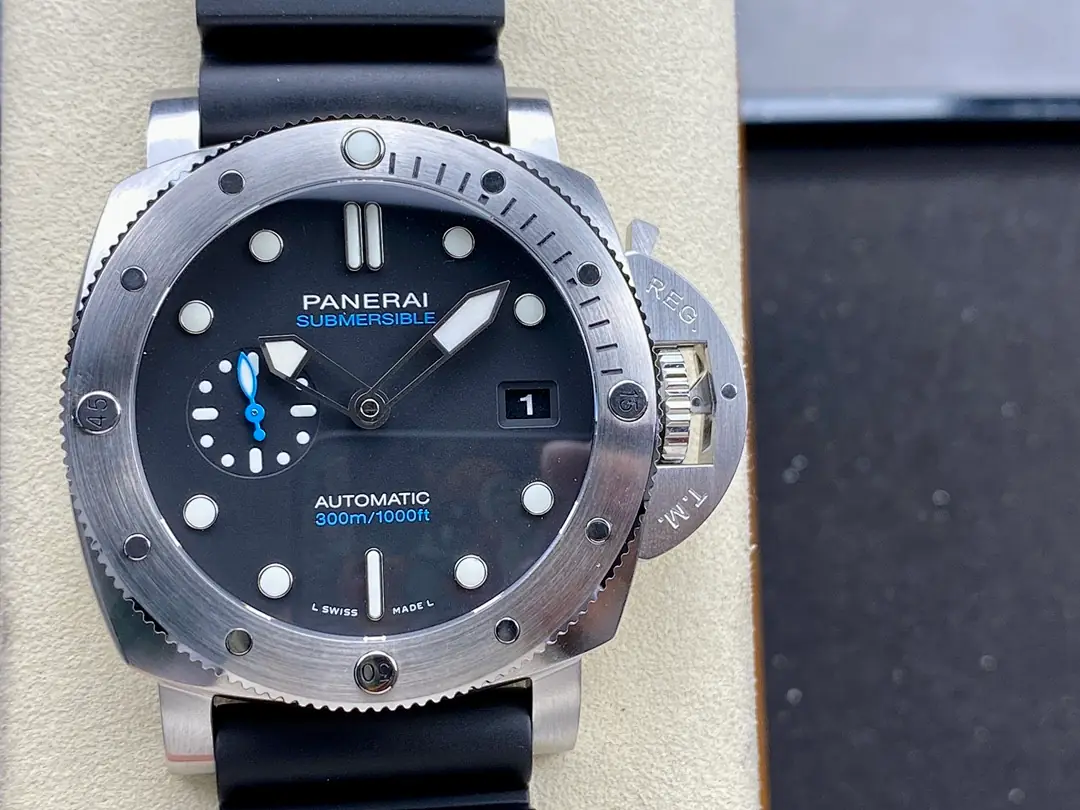 Panerai Panerai, 42 mm, bleu nuit tone, reference JL-PAN-9803