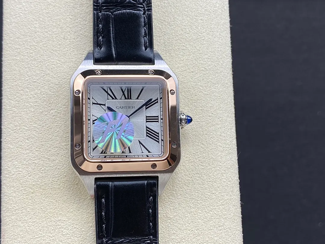Cartier Cartier, 40 mm, silver sunray tone, reference JL-CAR-6691