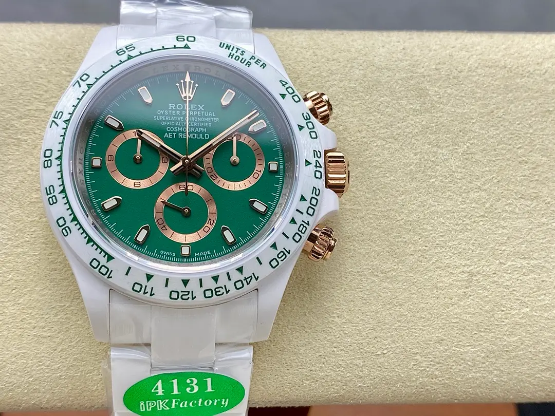 Rolex Cosmograph Daytona, 40 mm, turquoise tone, reference JL-COS-3243