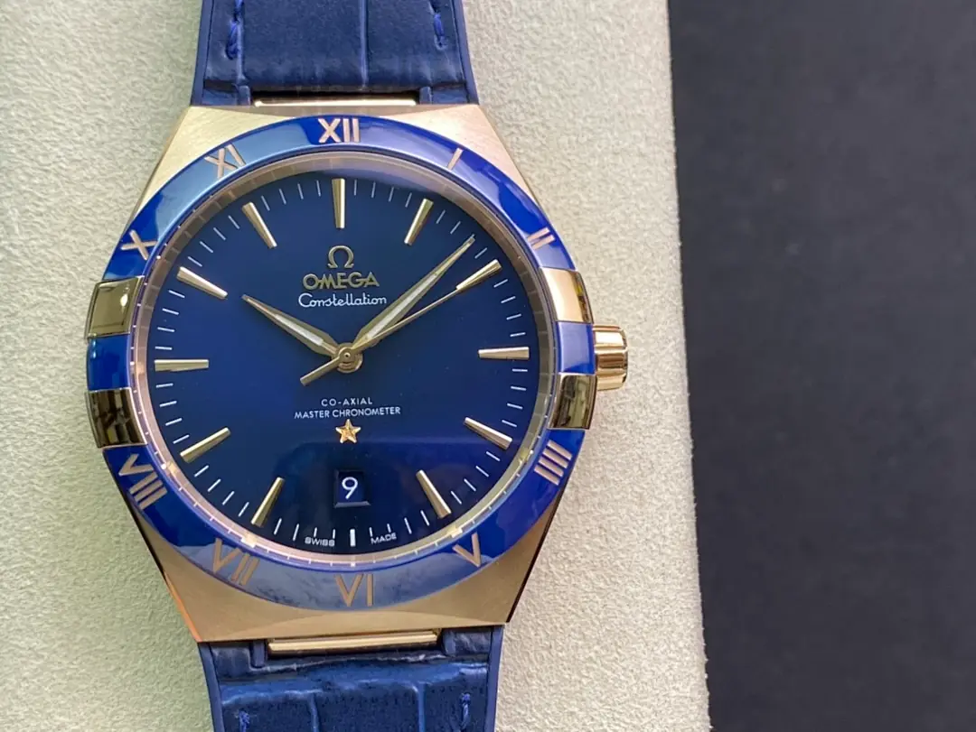 Omega Omega, 41 mm, bleu nuit tone, reference JL-OME-3081