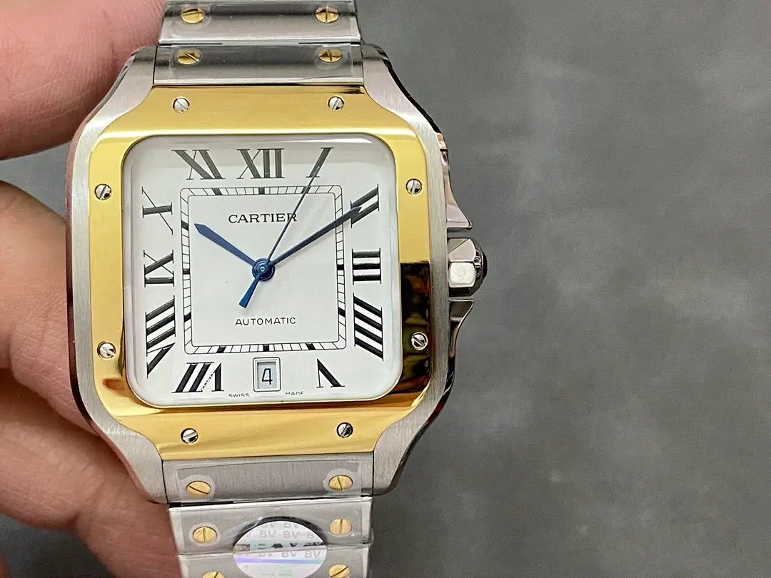 Cartier Cartier, 40 mm, silver sunray tone, reference JL-CAR-4221