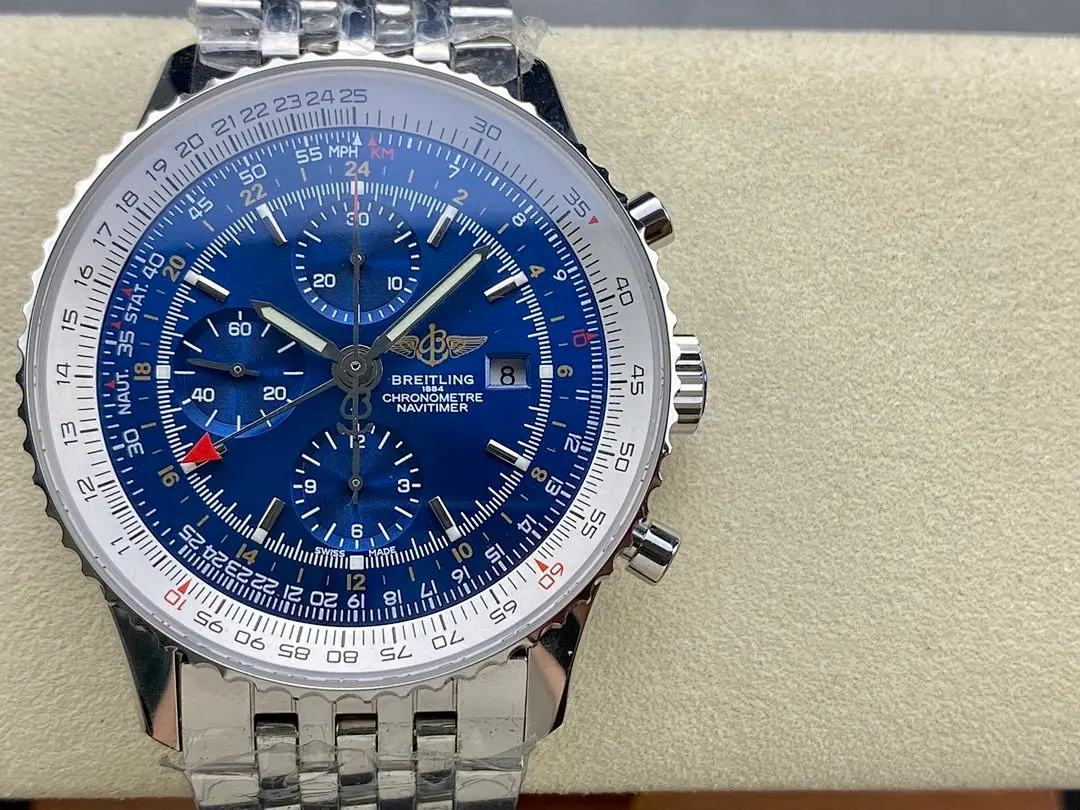 Breitling Breitling, 42 mm, bleu nuit tone, reference JL-BRE-2234