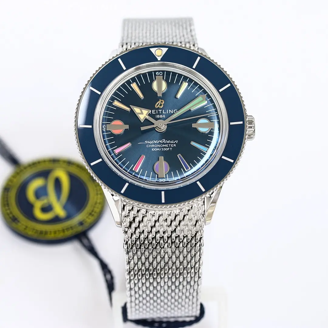 Breitling Breitling, 42 mm, bleu nuit tone, reference JL-BRE-2956