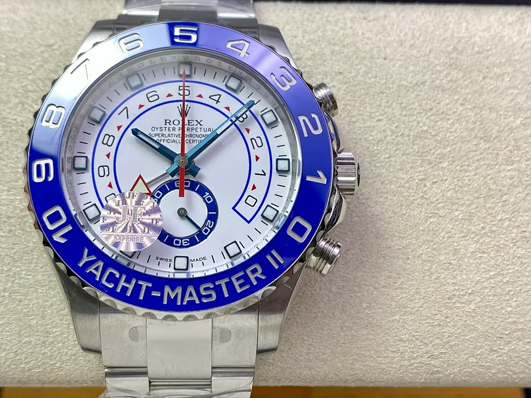 Rolex Yacht-Master, 42 mm, bleu glacier tone, reference JL-YAC-6913