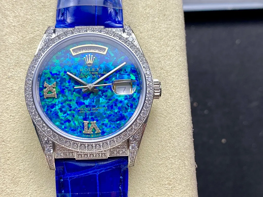 Rolex Datejust 36, 36 mm, bleu nuit tone, reference JL-DAT-4902