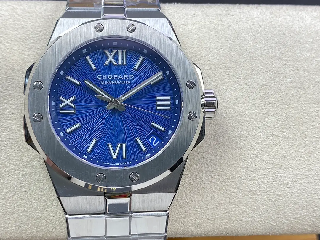 Chopard Chopard, 42 mm, bleu nuit tone, reference JL-CHO-7158