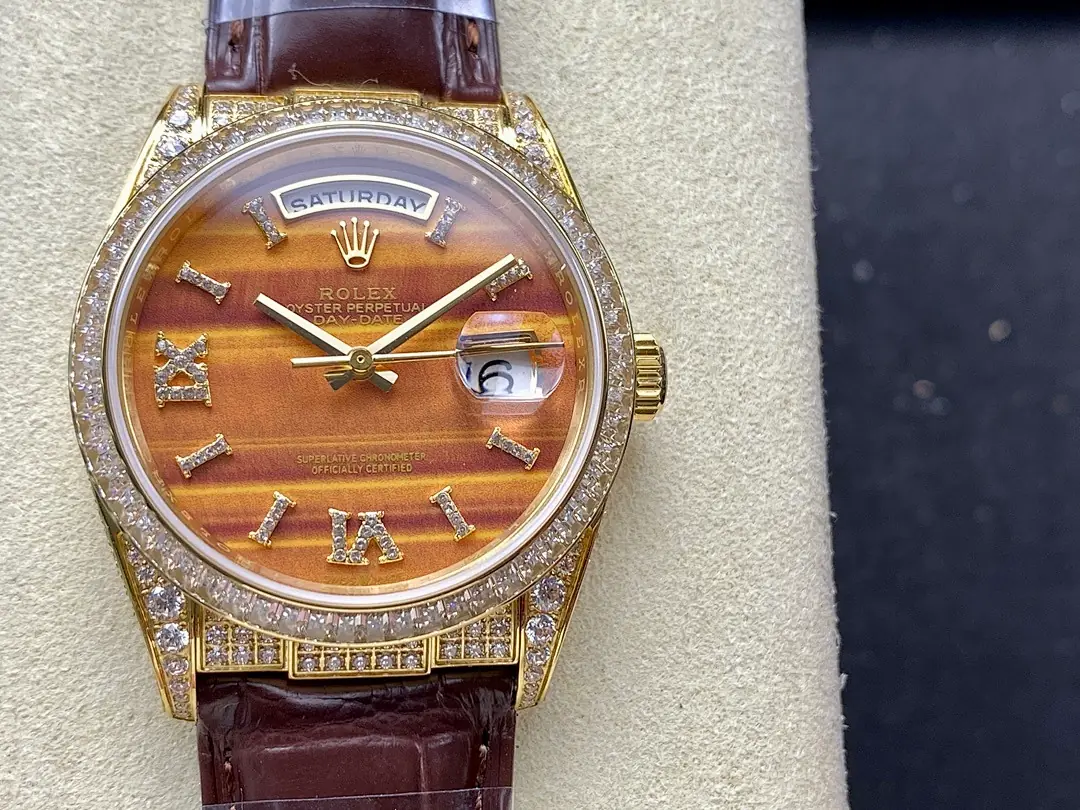 Rolex Datejust 36, 36 mm, or rose tone, reference JL-DAT-7280