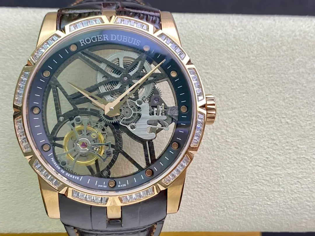 Roger Dubuis Roger Dubuis, 45 mm, silver sunray tone, reference JL-ROG-9465
