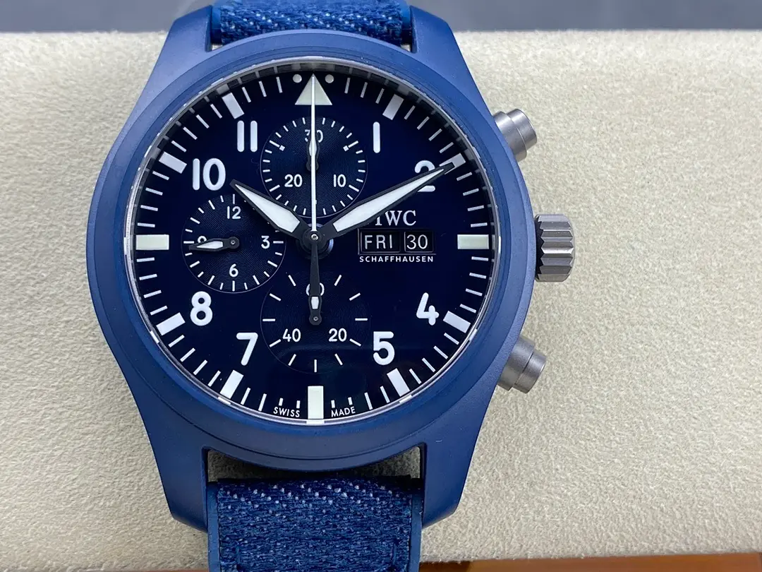 IWC IWC Schaffhausen, 43 mm, bleu nuit tone, reference JL-IWC-9424