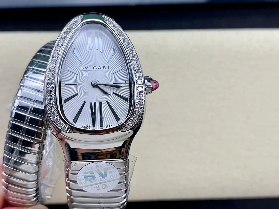 Bulgari Bulgari, 43 mm, silver sunray tone, reference JL-BUL-5053