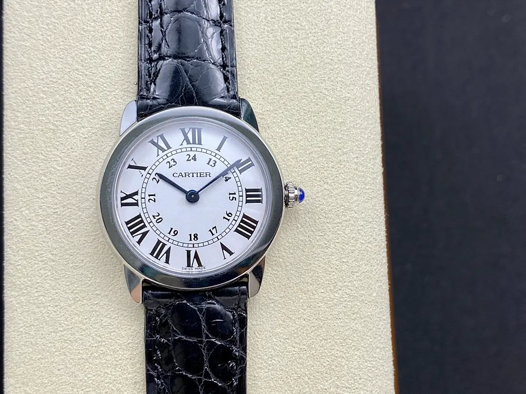 Cartier Cartier, 35 mm, silver sunray tone, reference JL-CAR-6836