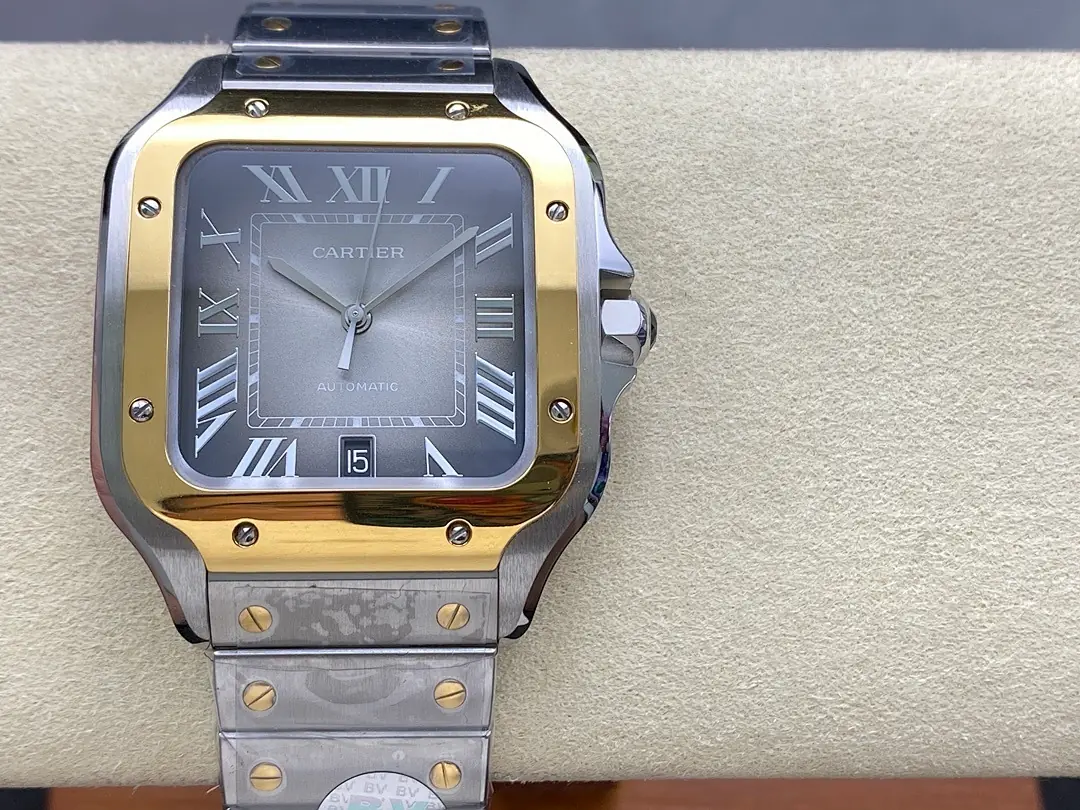 Cartier Cartier, 38 mm, silver sunray tone, reference JL-CAR-5616