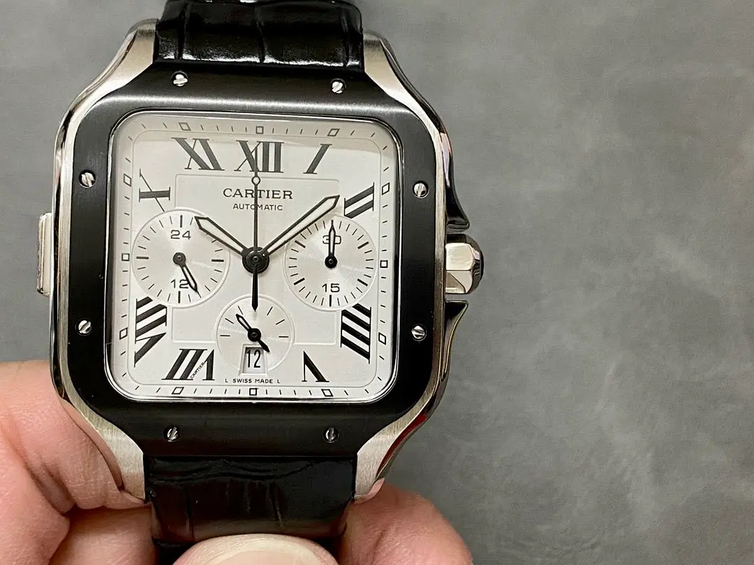 Cartier Cartier, 35 mm, silver sunray tone, reference JL-CAR-1697