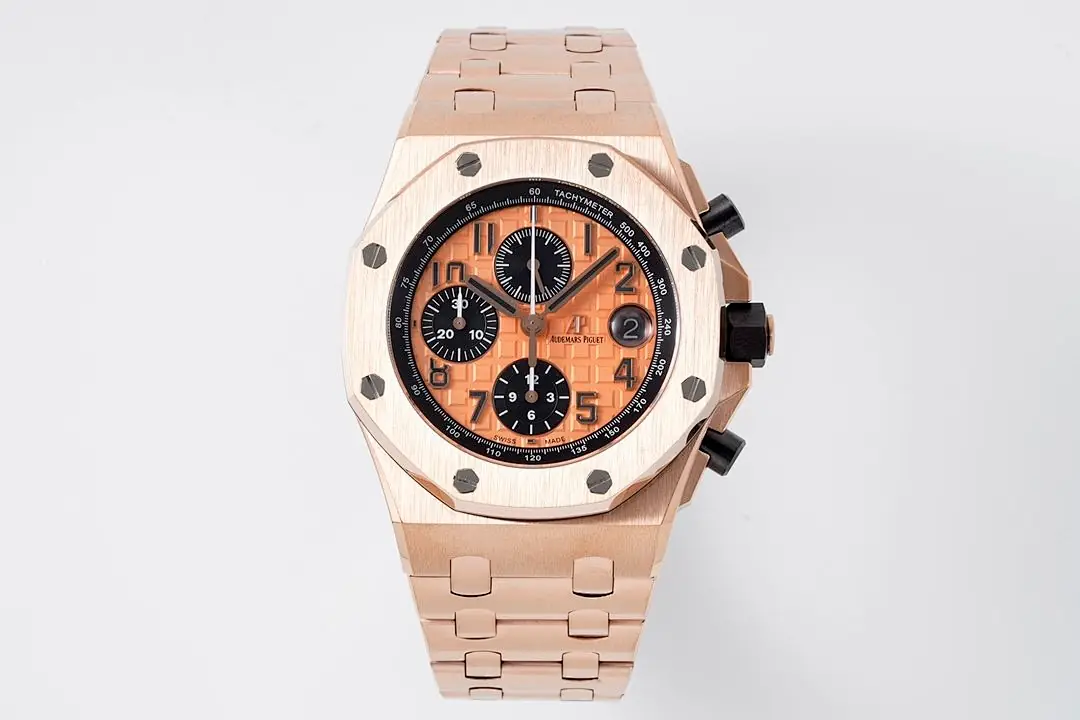 Audemars Piguet Royal Oak, 42 mm, or rose tone, reference JL-ROY-2041