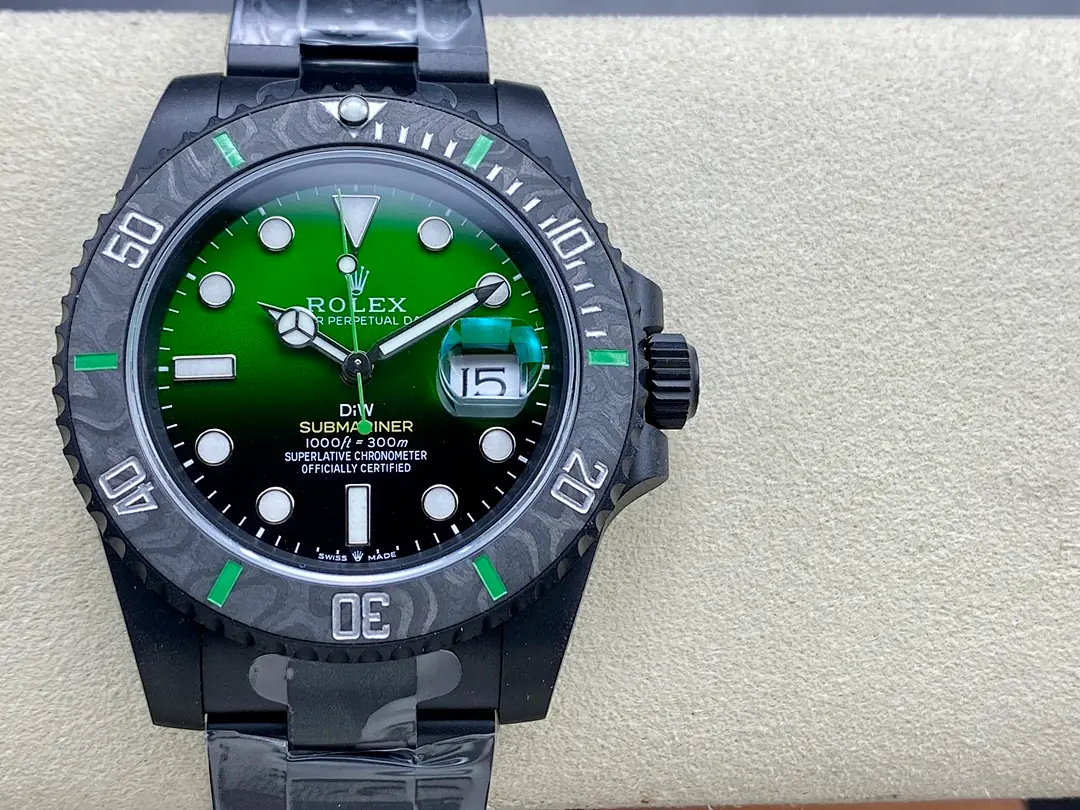Rolex Submariner, 40 mm, turquoise tone, reference JL-SUB-8040
