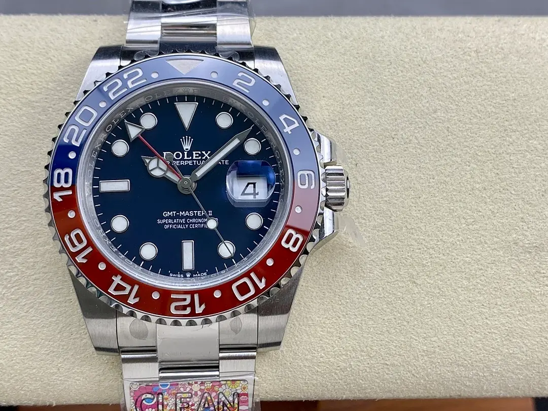Rolex GMT-Master II, 40 mm, bleu nuit tone, reference JL-GMT-1196
