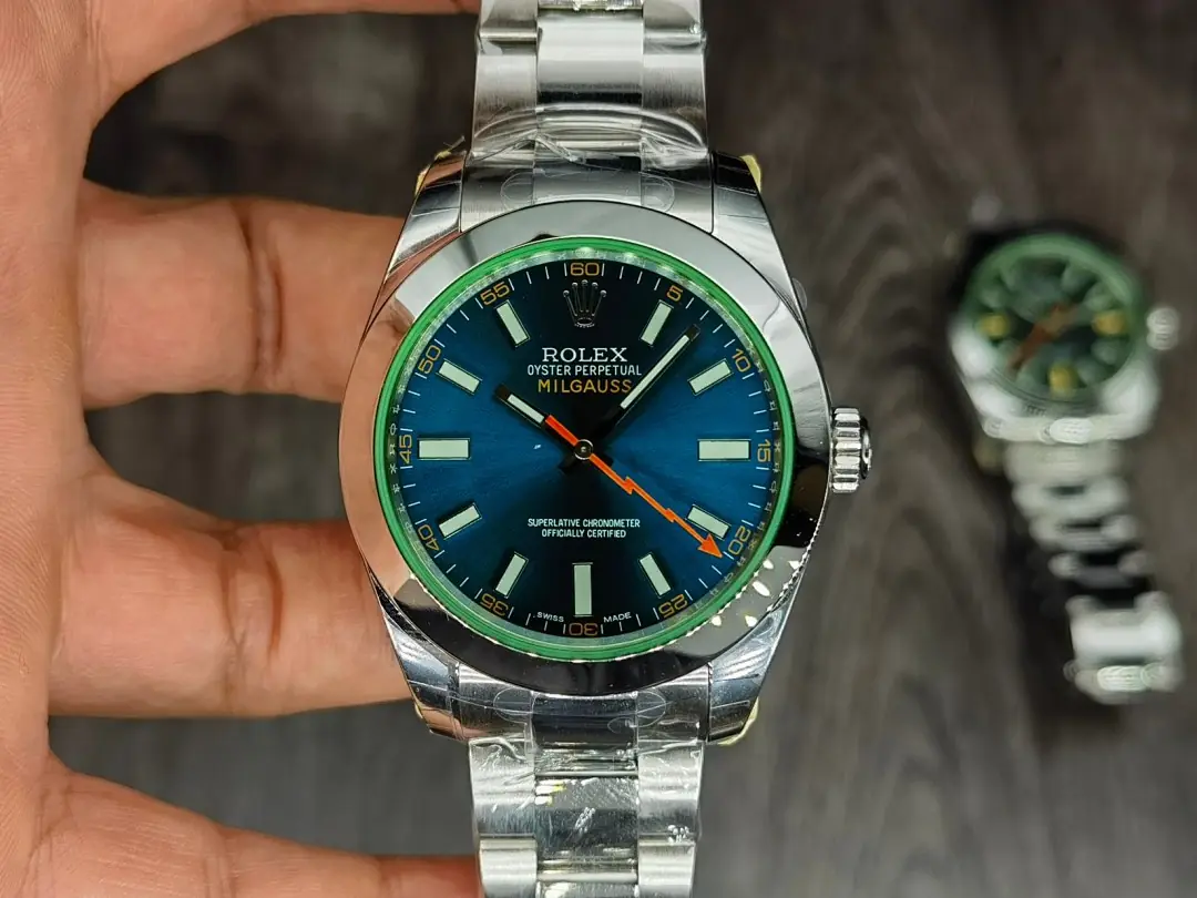 Rolex Submariner, 41 mm, turquoise tone, reference JL-SUB-3852
