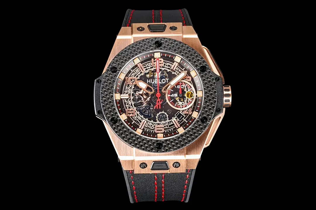 Hublot Hublot, 42 mm, bordeaux tone, reference JL-HUB-8165