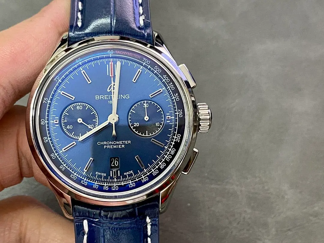 Breitling Breitling, 43 mm, bleu nuit tone, reference JL-BRE-5215